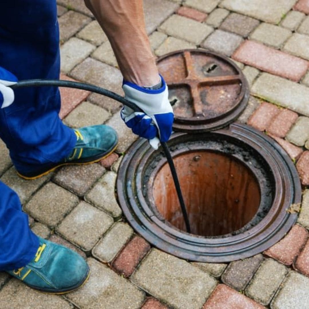 Plumbing services in Hyderabad-Blocked Drain.